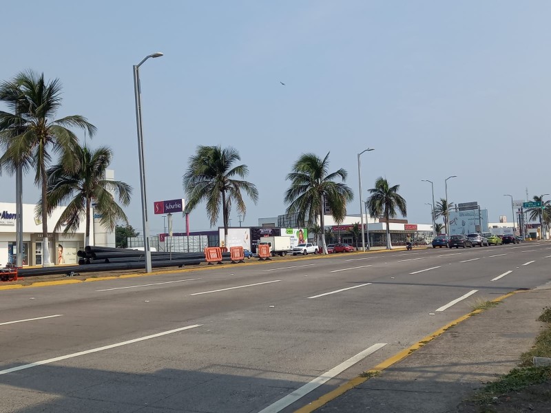 Cerrarán carril en Ruiz Cortines por cuatro semanas