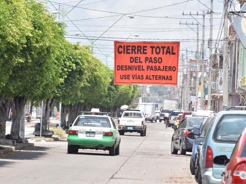 Cerrarán Pasajero por obras