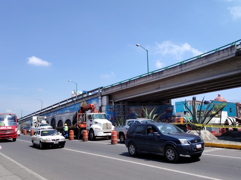 Cerrarán puente 16 de Septiembre por mantenimiento estructural en Zinacantepec