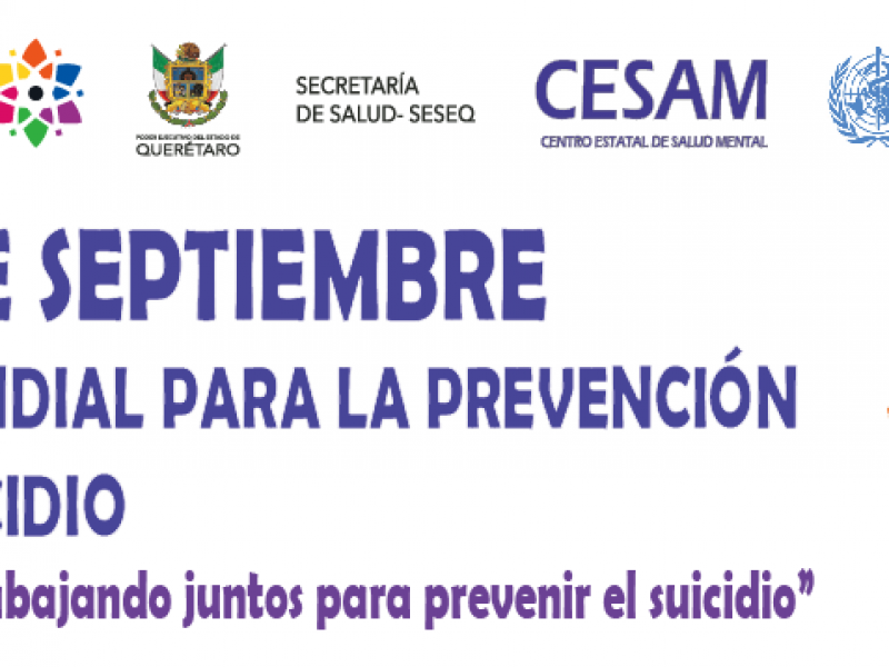 CESAM fomenta prevención del suicidio