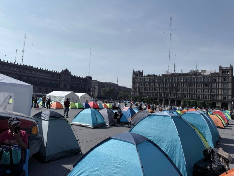 CETEG marcha en CDMX contra Ley del ISSSTE