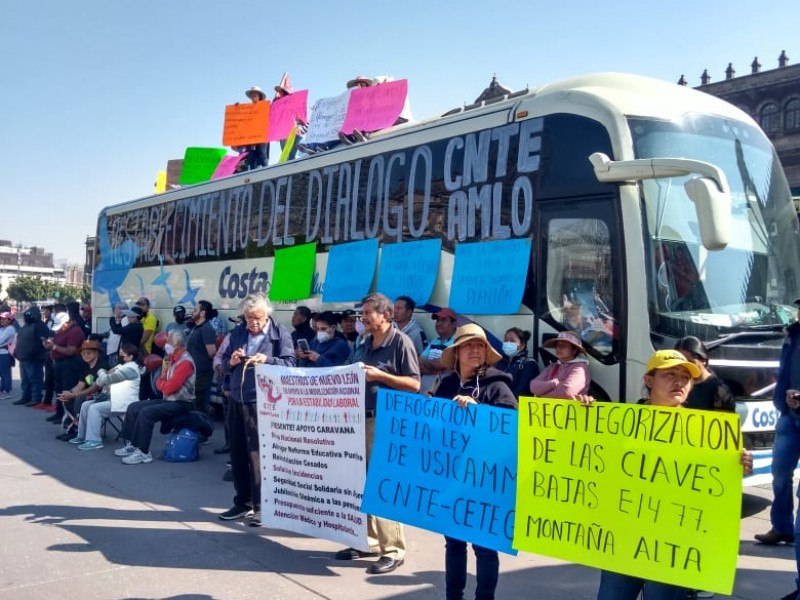 CETEG refuerza movilizaciones contra AMLO durante su marcha