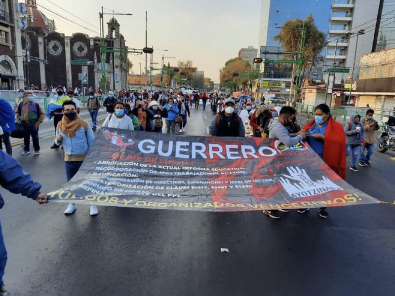 CETEG se reúne con AMLO en CDMX, plantean demandas