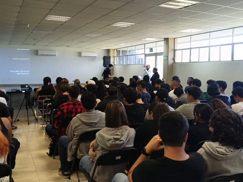 Charla sobre prevención de ciberdelitos en el Tecnológico de Zamora Charla sobre prevención de ciberdelitos en el Tecnológico de Zamora