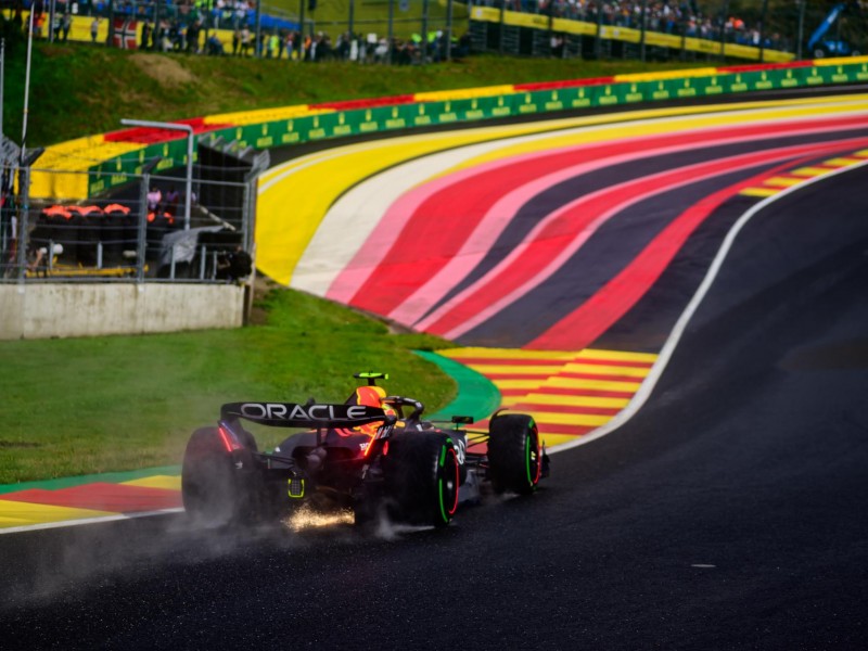 ‘Checo’ Pérez largará segundo en el GP de Bélgica