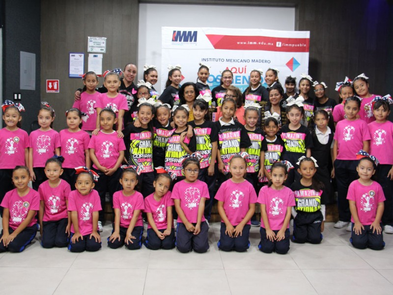 Cheerleaders de IMM Zavaleta destacan a nivel nacional