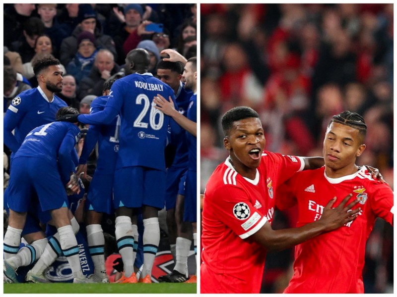 Chelsea y Benfica consiguen su pase a cuartos en Champions