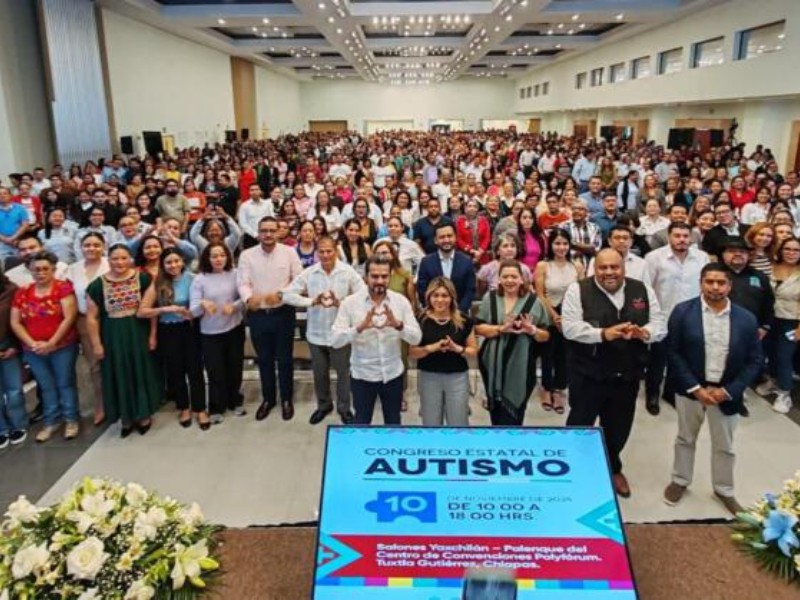 Chiapas celebra el 1er Congreso Estatal de Autismo