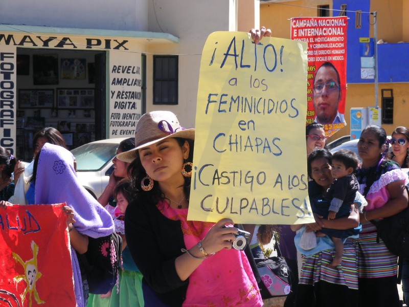Chiapas con gran incidencia en violencia de género