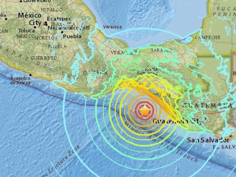 Chiapas, continúa como 3a entidad más sísmica
