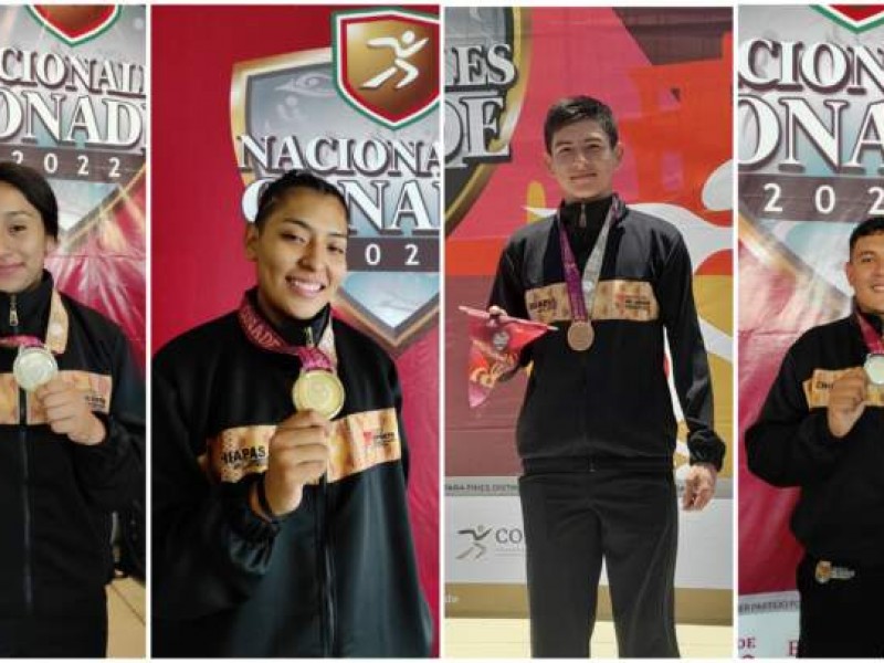 Chiapas continúa con la cosecha de medallas en Juegos Conade