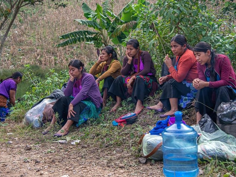 Chiapas de los estados con mayor desplazamiento interno