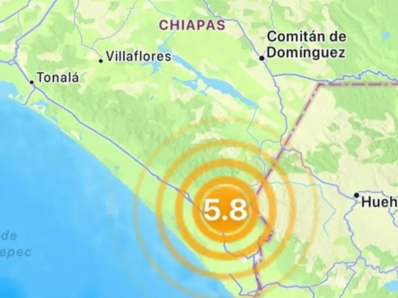 Chiapas ocupa segundo lugar nacional en sismicidad
