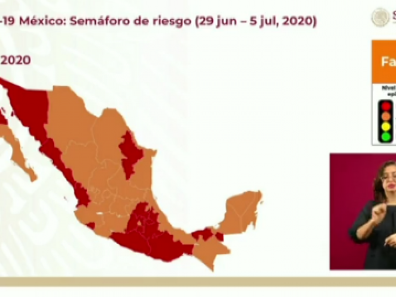 Chiapas pasará de semáforo naranja a semáforo rojo por COVID-19