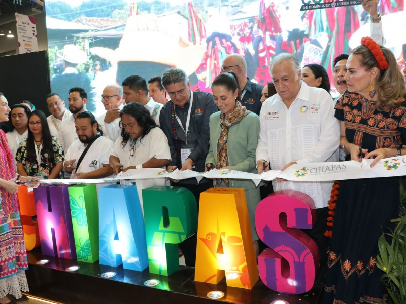 Chiapas, presente en el tianguis turístico 2023