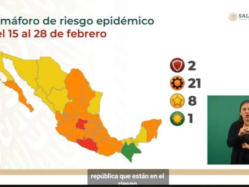 Chiapas regresa a semáforo verde el 15 de febrero
