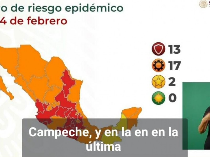 Chiapas se mantiene por dos semanas más en amarillo