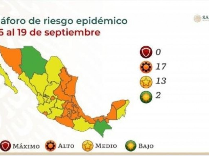Chiapas seguirá en semáforo epidemiológico verde
