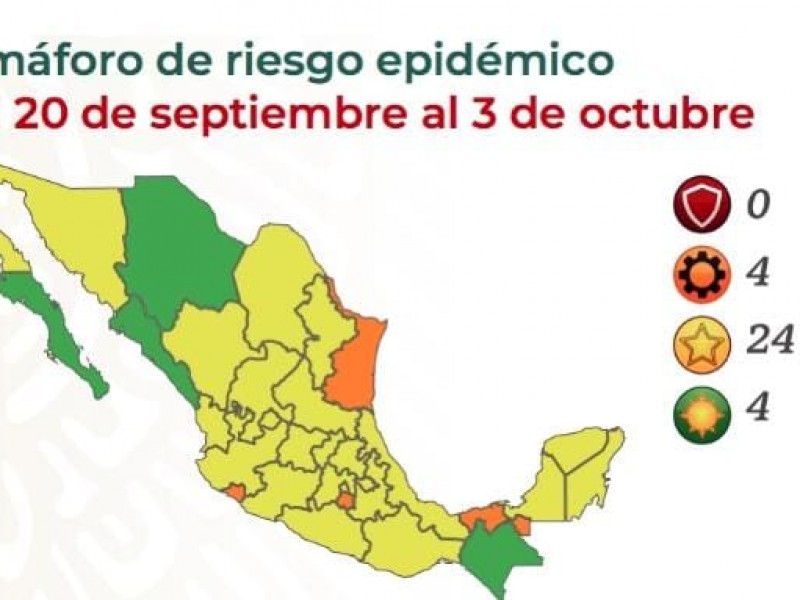 Chiapas seguirá en Semáforo Epidemiológico Verde