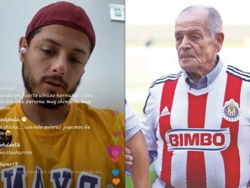 Chicharito se rompe ante pérdida de Tomás Balcázar