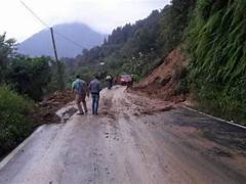 Chichicapa y Peña Rica 2 puntos rojos por lluvia