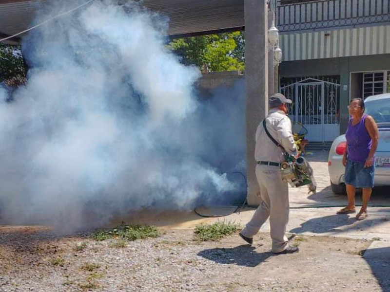Chilac: Sin casos de dengue, arrancan fumigaciones