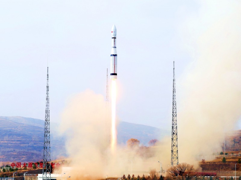 China lanza satélite en apoyo contra el cambio climático