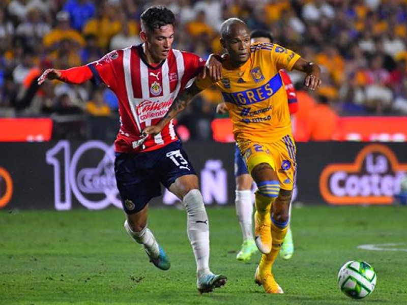 Chivas y Tigres empatan en la Ida