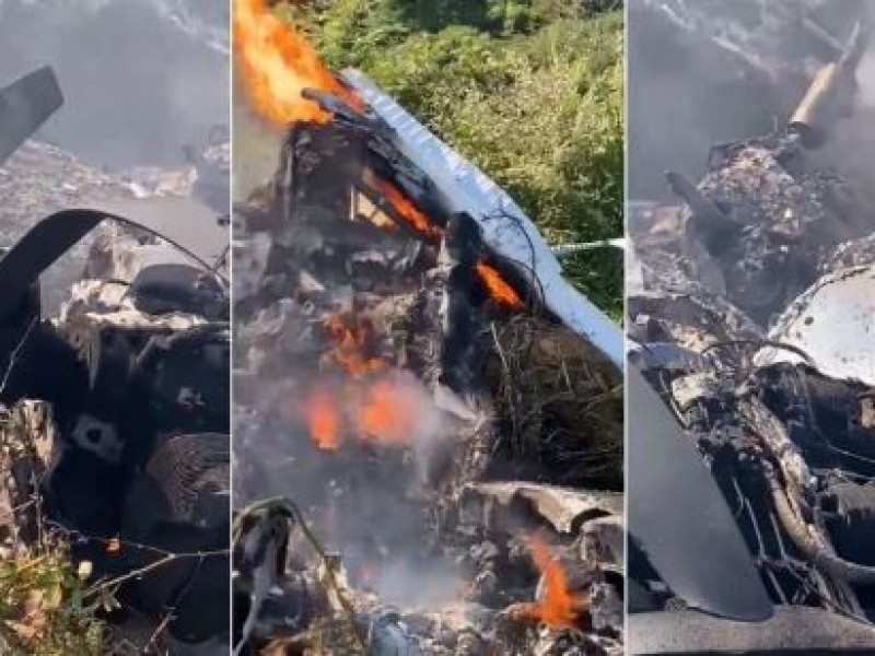 Cuatro muertos por choque de avionetas en sierra de Durango