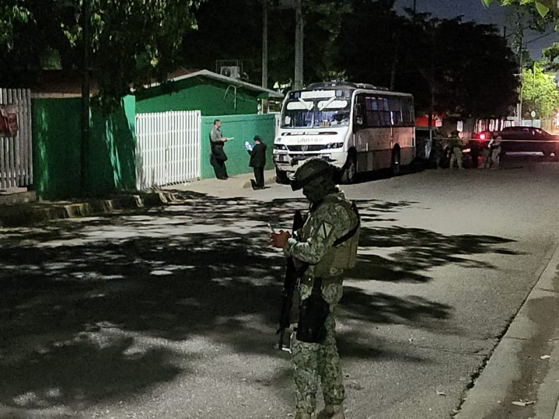 Chofer de camión es herido a balazos en la colonia Rosario Uzárraga