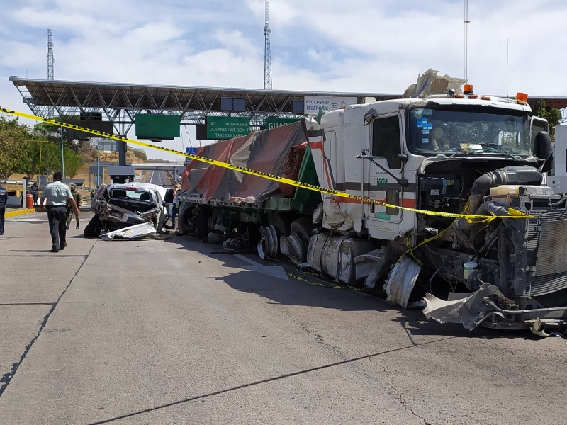 Chófer que ocasionó accidente se dio a la fuga