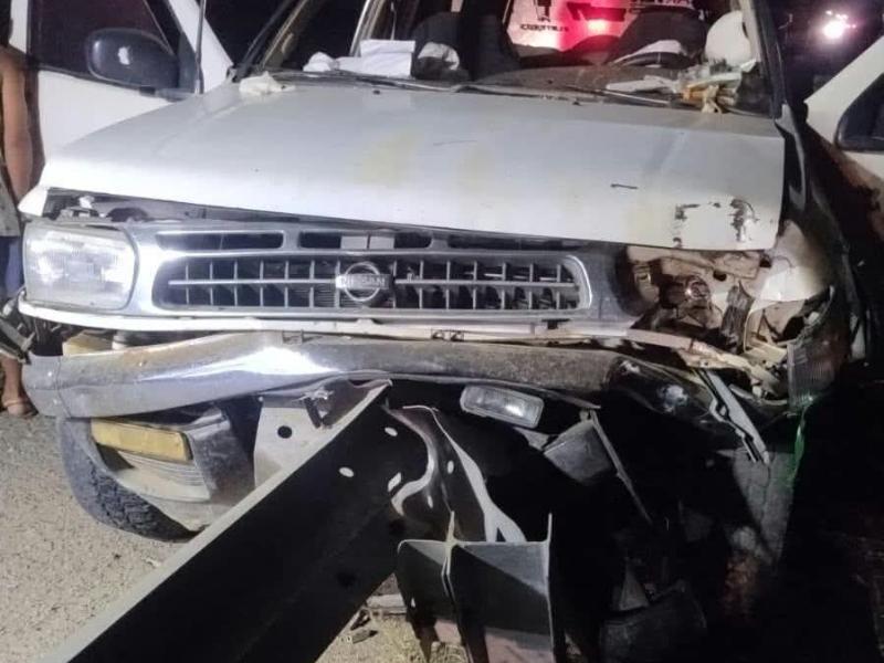 Choque en carretera La Paz-Los Planes deja dos hombres lesionados