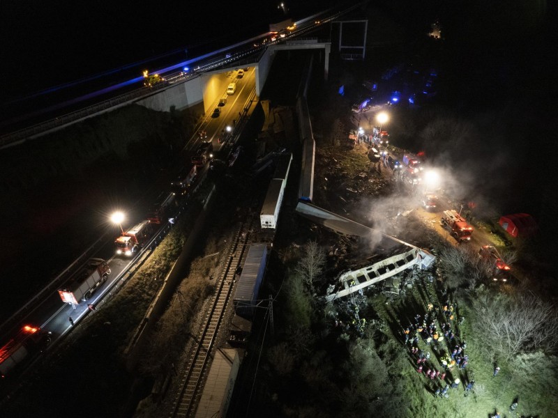 Choque de trenes en Grecia, 36 víctimas mortales