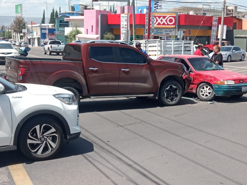CHOQUE EN BOULEVARD DURANGO