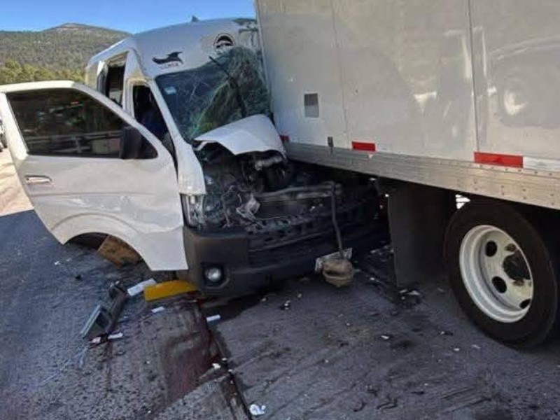 Choque en México-Puebla deja un muerto y seis lesionados