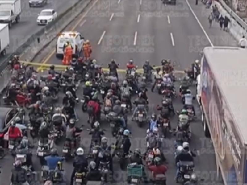 Choque múltiple en la autopista México-Pachuca deja un muerto y varios heridos