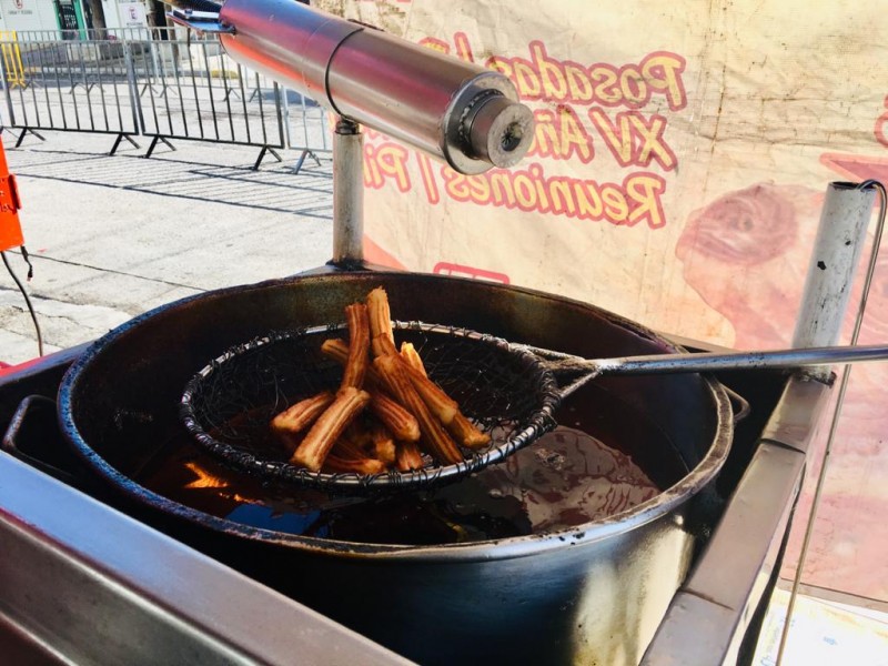 Churros del Santuario de Guadalupe,40 años de tradición.