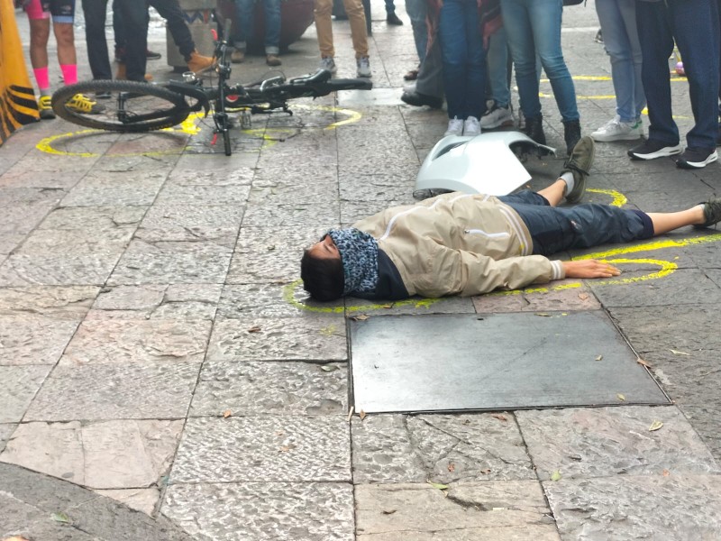 Ciclistas piden la colocación de cinemómetros en Puebla
