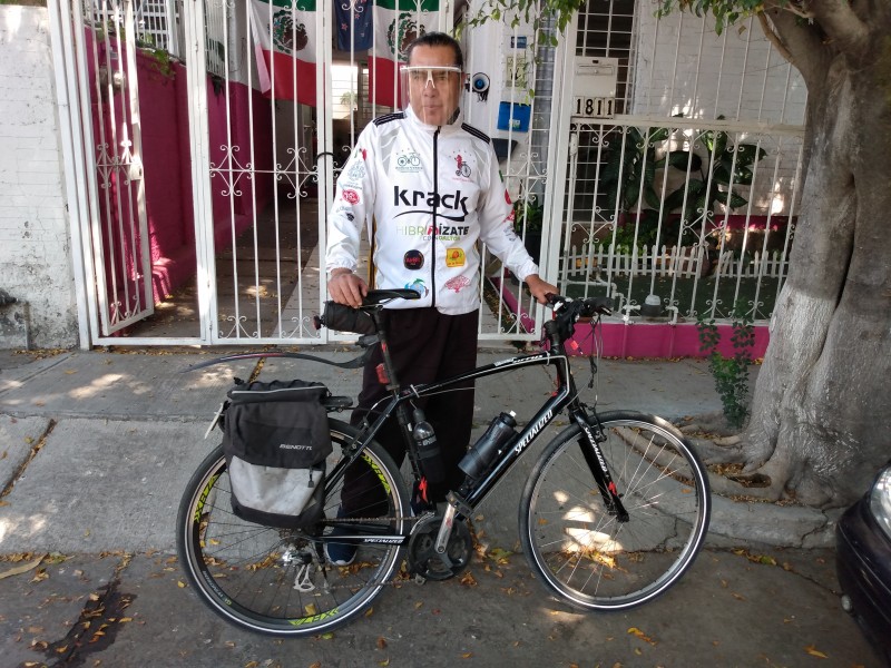 Ciclistas realizarán homenaje a trabajadores de la salud