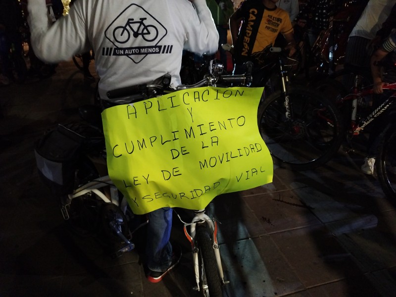 Ciclistas zamoranos solicitan mayor seguridad vial en zona urbana