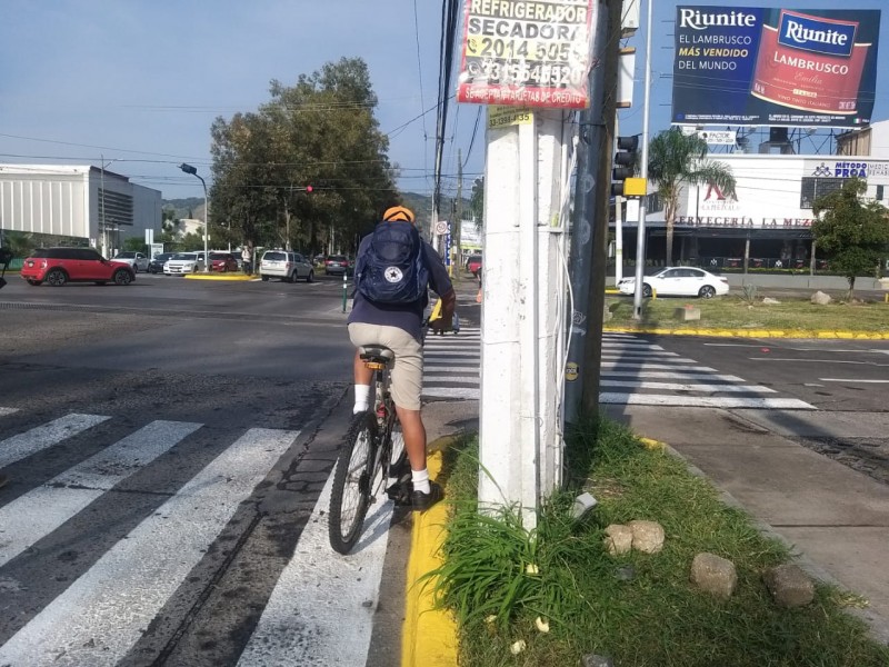 Ciclovía de Av. Guadalupe sigue con opiniones divididas