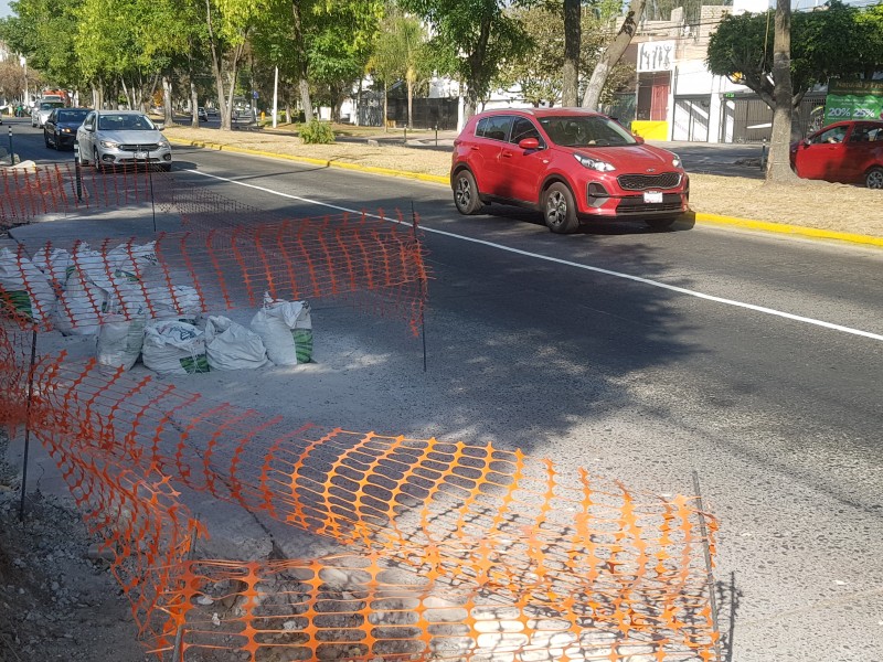 Ciclovia de Guadalupe avanza al 60%