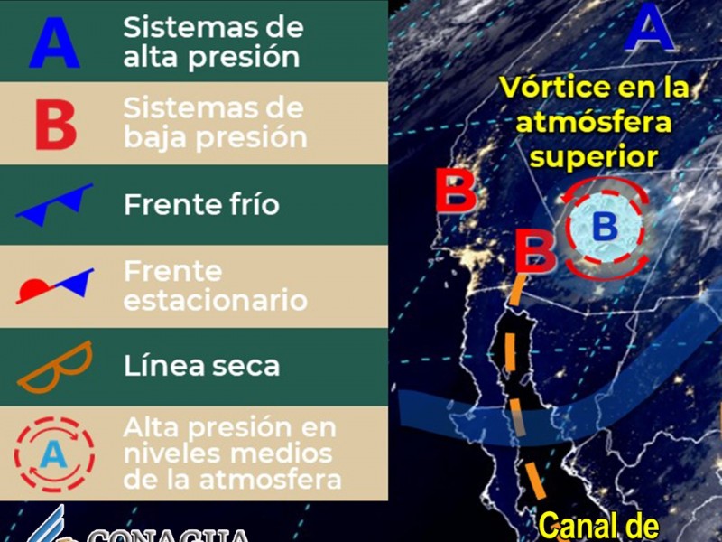 Cielo despejado y temperaturas de hasta 40 grados en Sonora