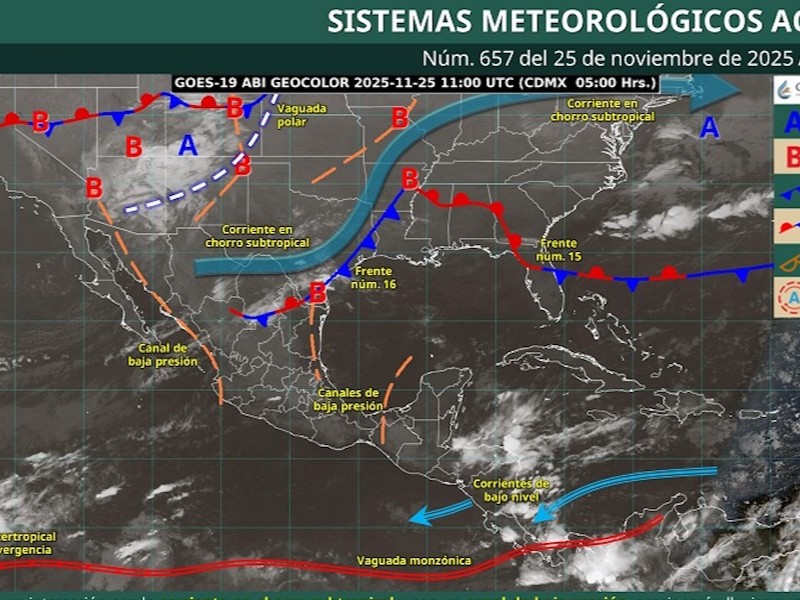 Cielo mayormente nublado con clima cálido, pronóstico para Toluca