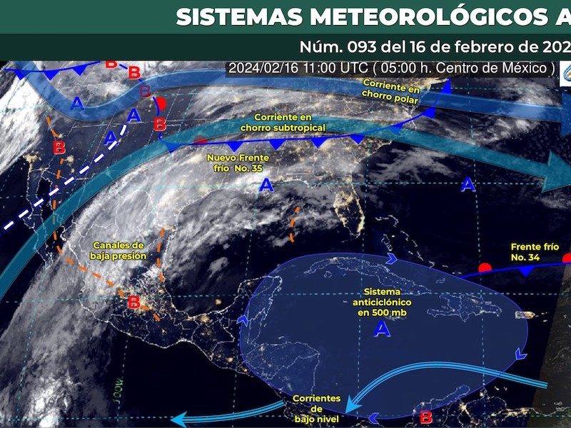 Cielo medio nublado, con ambiente cálido, pronóstico para Toluca