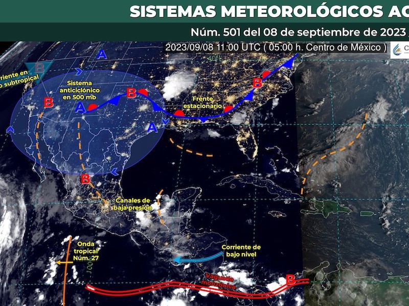 Cielo nublado, con ambiente cálido, pronóstico este viernes para Toluca