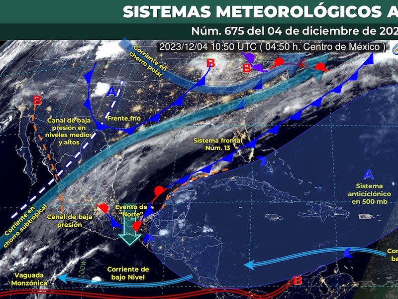 Cielo nublado con temperatura templada, el clima para Toluca