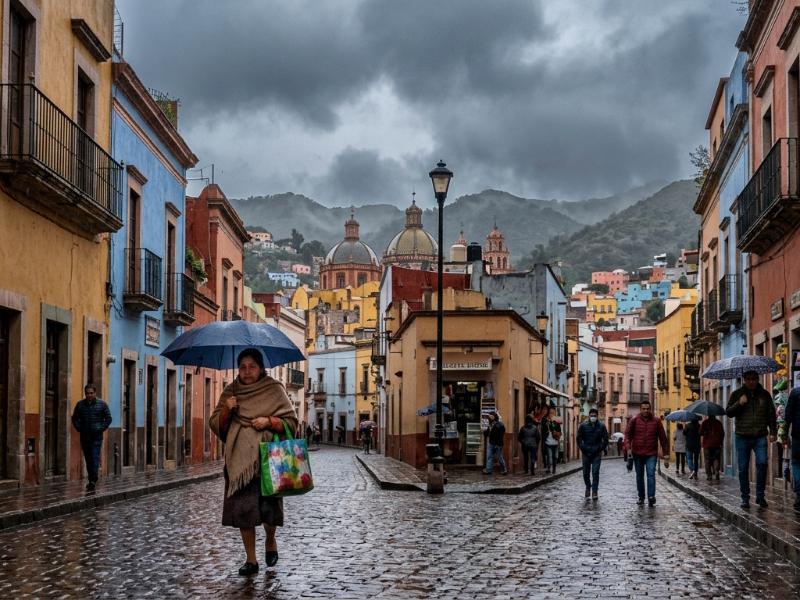 Cielo nublado, mañanas frescas y lluvias: Así inicia la semana en Guanajuato