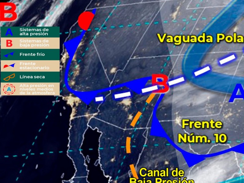 Cielos medio nublados para este sábado en Sonora