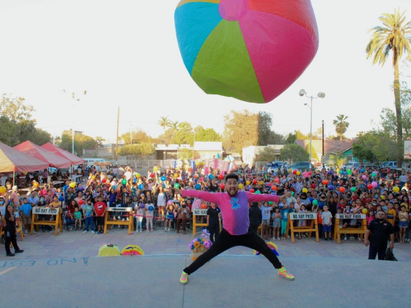 Cientos de niños empalmenses celebran su día con festival